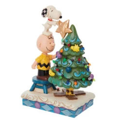 Enesco Jim Shore Peanuts Finishing Touches Charlie Brown & Snoopy Figurine, 8.4" 5 Enesco Jim Shore Peanuts Finishing Touches Charlie Brown & Snoopy Figurine, 8.4" -Hallmark Jim Shore Peanuts Finishing Touches Charlie Brown Snoopy Figurine 6010321 02