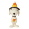 Enesco Jim Shore Peanuts Snoopy Candy Corn Hat Mini Figurine, 3.7"