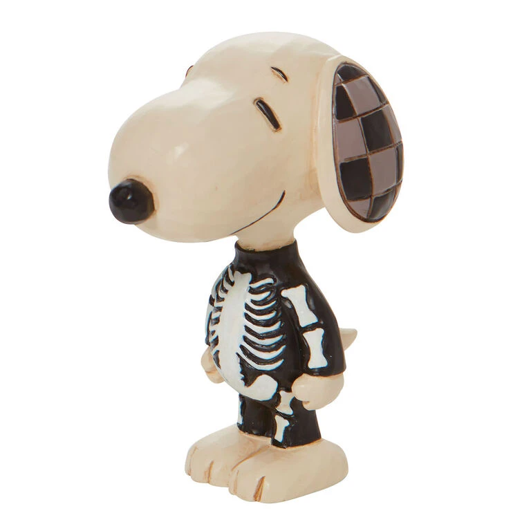 Enesco Jim Shore Peanuts Snoopy Skeleton Mini Figurine, 3.2" 3 Enesco Jim Shore Peanuts Snoopy Skeleton Mini Figurine, 3.2"