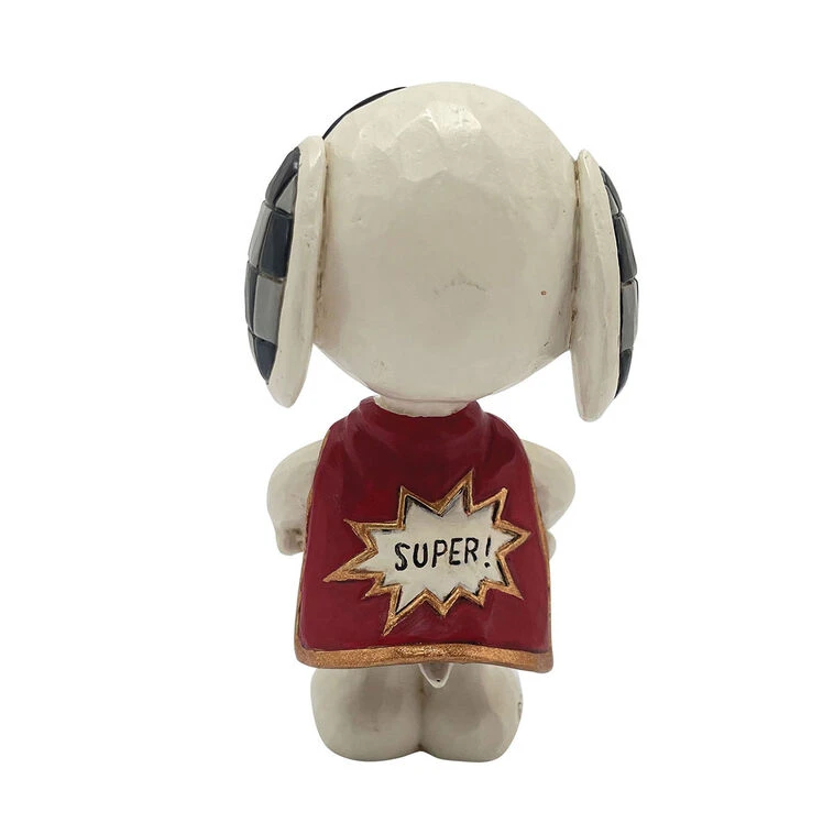 Enesco Jim Shore Peanuts Snoopy Superhero Mini Figurine, 3.1" 4 Enesco Jim Shore Peanuts Snoopy Superhero Mini Figurine, 3.1" - Image 2