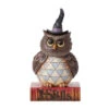 Enesco Jim Shore Halloween Owl Figurine, 5.51" 2 Enesco Jim Shore Halloween Owl Figurine, 5.51" -Hallmark Jim Shore PintSized Halloween Owl Figurine 6012749 01