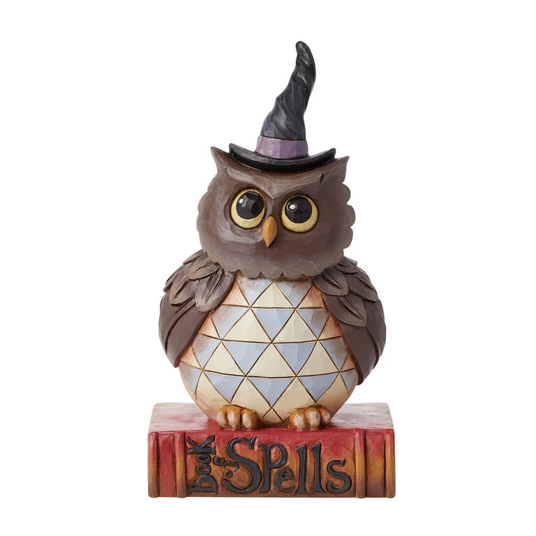 Enesco Jim Shore Halloween Owl Figurine, 5.51" 3 Enesco Jim Shore Halloween Owl Figurine, 5.51"