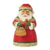 Enesco Jim Shore Pint-Sized Santa With Christmas Cookies Figurine, 5.1" 1 Enesco Jim Shore Pint-Sized Santa With Christmas Cookies Figurine, 5.1" -Hallmark Jim Shore PintSized Santa With Cookies Figurine 6012965 01