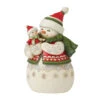 Enesco Jim Shore Pint-Sized Snow Mom And Snow Baby Figurine, 4.9" 1 Enesco Jim Shore Pint-Sized Snow Mom And Snow Baby Figurine, 4.9" -Hallmark Jim Shore PintSized Snow Mom Snow Baby Figurine 6012964 01