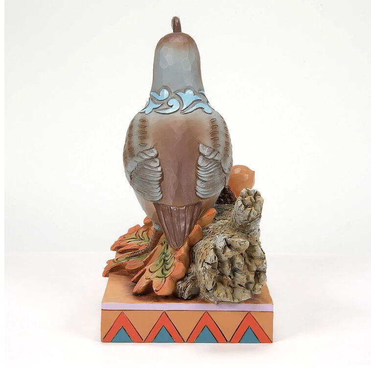 Enesco Jim Shore Quail On Autumn Leaves Figurine, 5.67" H 4 Enesco Jim Shore Quail On Autumn Leaves Figurine, 5.67" H - Image 2