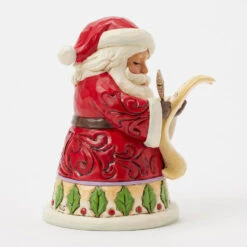 Enesco Jim Shore Heartwood Creek Santa With List Mini Figurine, 3.86" 10 Enesco Jim Shore Heartwood Creek Santa With List Mini Figurine, 3.86" -Hallmark Jim Shore Santa Checking List Mini Figurine 6017275 04