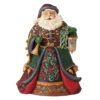 Enesco Jim Shore Collector Santa With Lantern Figurine, 14.02" 1 Enesco Jim Shore Collector Santa With Lantern Figurine, 14.02" -Hallmark Jim Shore Santa Claus Lantern French Horn Figurine 6012948 01