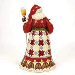 Enesco Jim Shore Heartwood Creek Santa Cardinal On Hand Figurine, 12.12" 7 Enesco Jim Shore Heartwood Creek Santa Cardinal On Hand Figurine, 12.12" -Hallmark Jim Shore Santa Holding Cardinal and Lantern Figurine 6017002 02