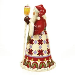 Enesco Jim Shore Heartwood Creek Santa Cardinal On Hand Figurine, 12.12" 8 Enesco Jim Shore Heartwood Creek Santa Cardinal On Hand Figurine, 12.12" -Hallmark Jim Shore Santa Holding Cardinal and Lantern Figurine 6017002 03