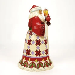 Enesco Jim Shore Heartwood Creek Santa Cardinal On Hand Figurine, 12.12" 9 Enesco Jim Shore Heartwood Creek Santa Cardinal On Hand Figurine, 12.12" -Hallmark Jim Shore Santa Holding Cardinal and Lantern Figurine 6017002 04
