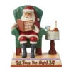 Enesco Jim Shore Santa Twas The Night Figurine, 7.125" 2 Enesco Jim Shore Santa Twas The Night Figurine, 7.125" -Hallmark Jim Shore Santa Reading Twas The Night Figurine 6008304 01
