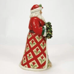 Enesco Jim Shore Heartwood Creek Christmas At The Lodge Santa Figurine, 10" 9 Enesco Jim Shore Heartwood Creek Christmas At The Lodge Santa Figurine, 10" -Hallmark Jim Shore Santa With Lodge Scene Cloak Figurine 6017032 04