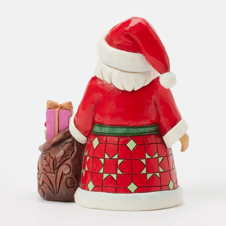 Enesco Jim Shore Heartwood Creek Santa With Bag Of Toys Figurine, 4.88" 4 Enesco Jim Shore Heartwood Creek Santa With Bag Of Toys Figurine, 4.88" - Image 2