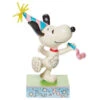Enesco Jim Shore Peanuts Snoopy Birthday Dance Figurine, 5.25" 2 Enesco Jim Shore Peanuts Snoopy Birthday Dance Figurine, 5.25" -Hallmark Jim Shore Snoopy Birthday Party Figurine 6010116 01