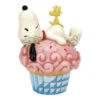 Enesco Jim Shore Peanuts Snoopy And Woodstock On Cupcake Figurine, 5.3" 2 Enesco Jim Shore Peanuts Snoopy And Woodstock On Cupcake Figurine, 5.3" -Hallmark Jim Shore Snoopy and Woodstock on Cupcake Figurine 6016266 01