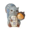 Enesco Jim Shore Mini Squirrel Figurine, 3.5" 2 Enesco Jim Shore Mini Squirrel Figurine, 3.5" -Hallmark Jim Shore Squirrel Mini Figurine 6010563 01