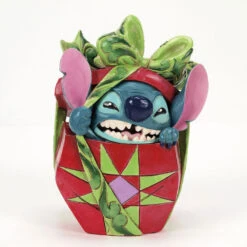 Enesco Jim Shore Disney Stitch Breaking Out Of Present Figurine, 5" 10 Enesco Jim Shore Disney Stitch Breaking Out Of Present Figurine, 5" -Hallmark Jim Shore Stitch Popping Out of Gift Figurine 6016884 03