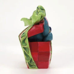 Enesco Jim Shore Disney Stitch Breaking Out Of Present Figurine, 5" 13 Enesco Jim Shore Disney Stitch Breaking Out Of Present Figurine, 5" -Hallmark Jim Shore Stitch Popping Out of Gift Figurine 6016884 06