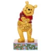 Enesco Jim Shore Disney Winnie The Pooh Standing Figurine, 4.75" -Hallmark Jim Shore Winnie the Pooh Standing Figurine 6008081 01