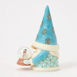 Enesco Jim Shore Heartwood Creek Winter Gnome With Snow Globe Figurine, 6.3" -Hallmark Jim Shore Winter Gnome With Snow Globe Figurine 6017288 03