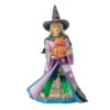 Enesco Jim Shore Witch And Pumpkins Light-Up Figurine, 8.27" H