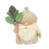 Enesco Jim Shore White Woodland Gnome With Acorn Hat Figurine, 4.65" -Hallmark Jim Shore Woodland Gnome With Acorn Hat Figurine 6012680 01
