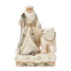 Enesco Jim Shore Woodland Santa With Polar Bear Figurine, 10.24" 1 Enesco Jim Shore Woodland Santa With Polar Bear Figurine, 10.24" -Hallmark Jim Shore Woodland Santa With Polar Bear Figurine 6017170 01