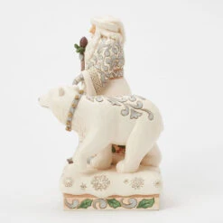 Enesco Jim Shore Woodland Santa With Polar Bear Figurine, 10.24" 8 Enesco Jim Shore Woodland Santa With Polar Bear Figurine, 10.24" -Hallmark Jim Shore Woodland Santa With Polar Bear Figurine 6017170 03