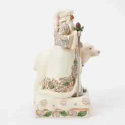 Enesco Jim Shore Woodland Santa With Polar Bear Figurine, 10.24" 9 Enesco Jim Shore Woodland Santa With Polar Bear Figurine, 10.24" -Hallmark Jim Shore Woodland Santa With Polar Bear Figurine 6017170 04