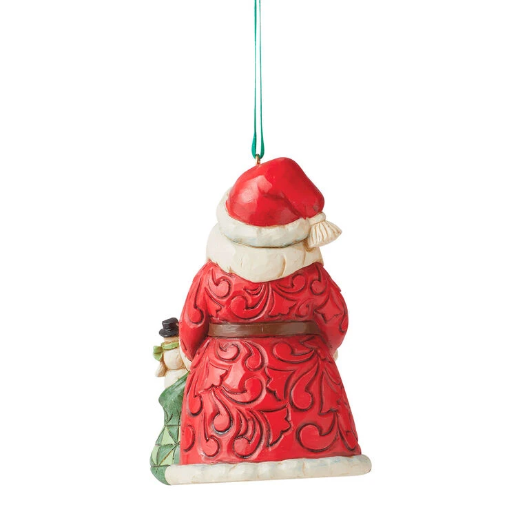 Enesco Jim Shore Worldwide Event Santa Ornament, 3.5" 4 Enesco Jim Shore Worldwide Event Santa Ornament, 3.5" - Image 2