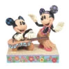 Enesco Jim Shore Disney Mickey Mouse And Minnie Mouse In Hawaii Figurine, 6"