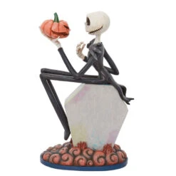Enesco Jim Shore Disney The Nightmare Before Christmas Jack On Gravestone Figurine, 8.75" 5 Enesco Jim Shore Disney The Nightmare Before Christmas Jack On Gravestone Figurine, 8.75" -Hallmark Nightmare Before Christmas Jack With Pumpkin Figurine 6010866 02