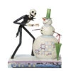 Enesco Jim Shore Disney Tim Burton's The Nightmare Before Christmas Jack With Snowman Figurine, 6.5" 2 Enesco Jim Shore Disney Tim Burton's The Nightmare Before Christmas Jack With Snowman Figurine, 6.5" -Hallmark Nightmare Before Christmas Jack With Snowman Figurine 6013056 01