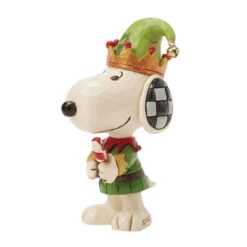 Enesco Jim Shore Peanuts Snoopy Christmas Elf Mini Figurine, 3.75" 11 Enesco Jim Shore Peanuts Snoopy Christmas Elf Mini Figurine, 3.75" -Hallmark Peanuts Snoopy Christmas Elf Figurine 6017239 04