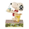 Enesco Jim Shore Peanuts Snoopy And Woodstock Cookies For Santa Figurine, 5"