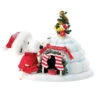 Enesco Peanuts Snoopy With Puffer Igloo Figurine, 7" 1 Enesco Peanuts Snoopy With Puffer Igloo Figurine, 7" -Hallmark Snoopys Puffer Igloo Christmas Figurine 6016485 01
