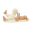 Enesco Snowbabies Everyone's A Reindeer Figurine, 2.95" 2 Enesco Snowbabies Everyone's A Reindeer Figurine, 2.95" -Hallmark Snowbabies Everyones a Reindeer Figurine 6012332 01