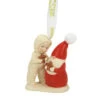 Enesco Snowbabies Gingerbread Tasting Ornament, 3.27" 1 Enesco Snowbabies Gingerbread Tasting Ornament, 3.27" -Hallmark Snowbaby and Gnome Share Cookies Ornament 6012369 01